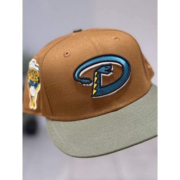 7 5/8 New Era 59Fifty Arizona Diamondbacks Fitted Hat Size Hat Club Inaugural 98